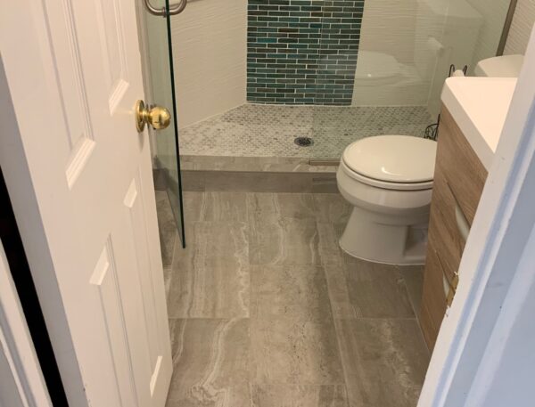 Bathroom tiling and restoration services